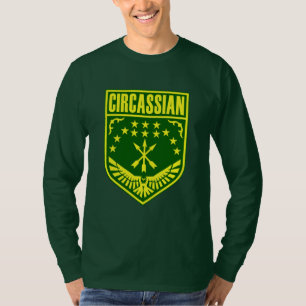 Circassian,adiga flagga,Adygea,Circassisk Flagga. T Shirt