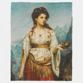 Circe by Jean Jules Bardin (1875) Fleecefilt