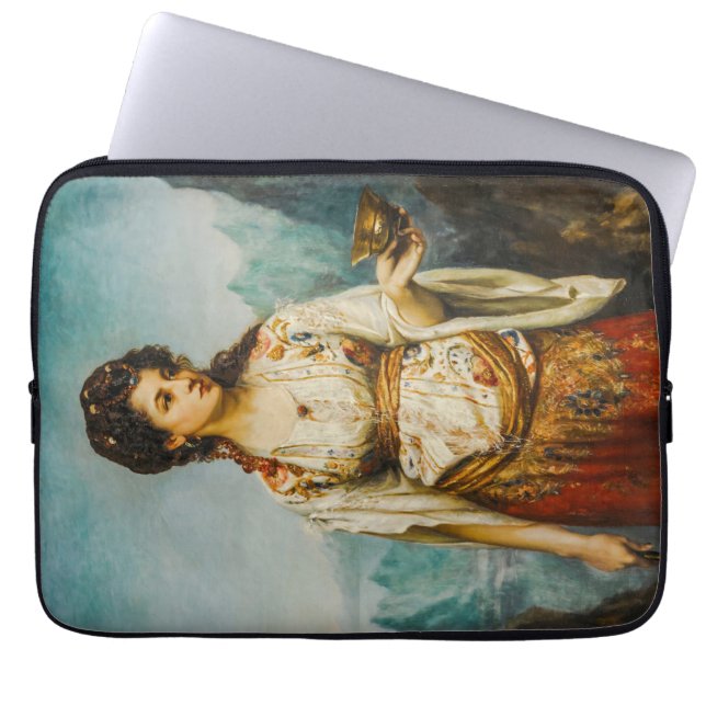 Circe by Jean Jules Bardin (1875) Laptop Fodral (Framsidan)