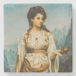 Circe by Jean Jules Bardin (1875) Stenunderlägg