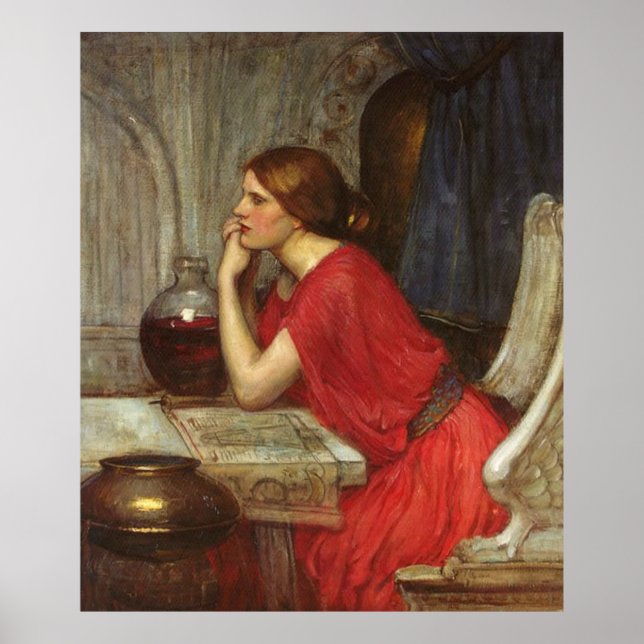 Circe by John William Waterhouse - 1911 Poster (Framsidan)
