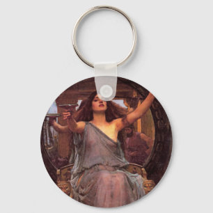 "Circe Erbjuder Kopp till Odysseus" Nyckelring