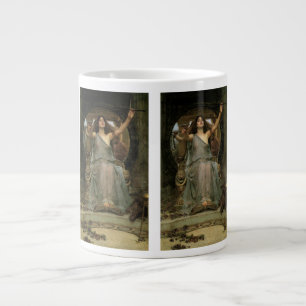 Circe erbjuder Ulysses bägaren av JW Waterhouse Jumbo Mugg