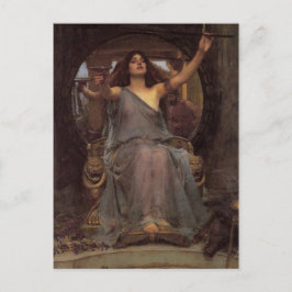 Circe Erbjuder Ulysses bägaren Vykort