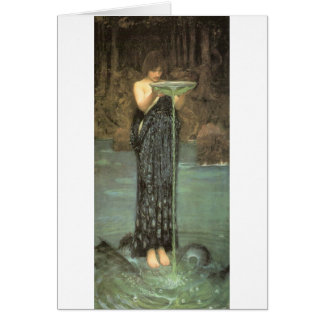 Circe i henne inslag hälsningskort