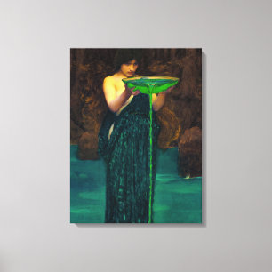 Circe Invidiosa, 1892 av John William Waterhouse Canvastryck