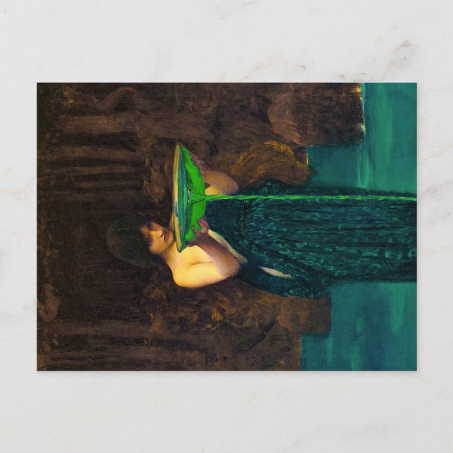 Circe Invidiosa, 1892 av John William Waterhouse Vykort (Framsida)