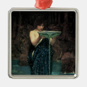 Circe Invidiosa av John William Waterhouse Julgransprydnad Metall