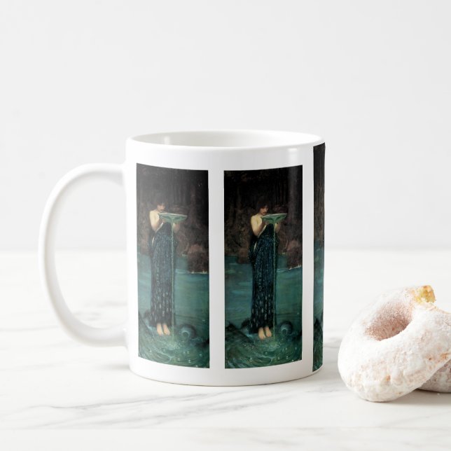 Circe Invidiosa av John William Waterhouse Kaffemugg (Med munk)