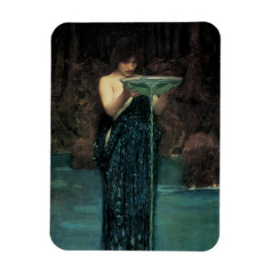 Circe Invidiosa av John William Waterhouse Magnet