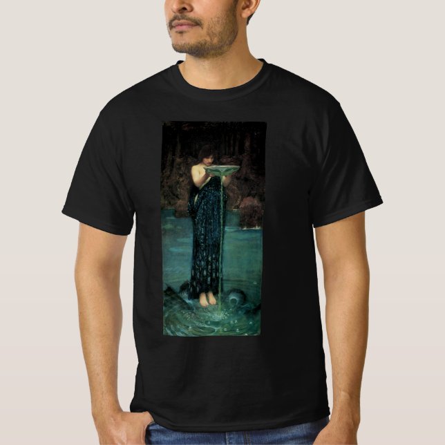 Circe Invidiosa av John William Waterhouse T Shirt (Framsida)