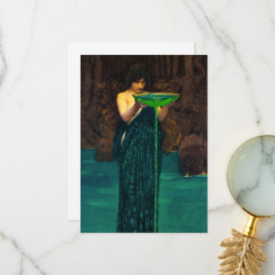 Circe Invidiosa av John William Waterhouse Tack Kort