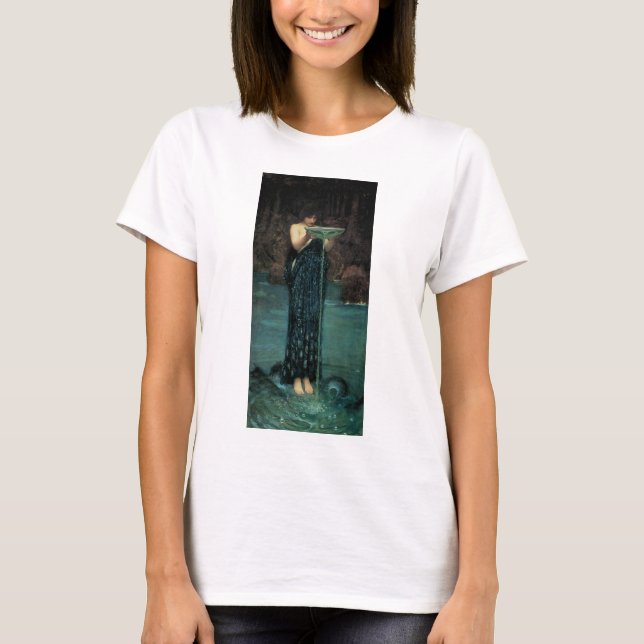 Circe Invidiosa av John William Waterhouse Tee (Framsida)