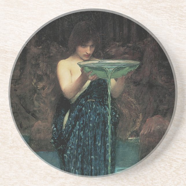 Circe Invidiosa av John William Waterhouse Underlägg (Framsidan)