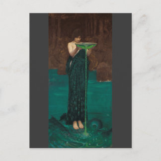 Circe Invidiosa av Waterhouse Vykort