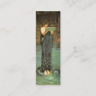 Circe Invidiosa Bookmark av John W. Waterhouse Mini Visitkort