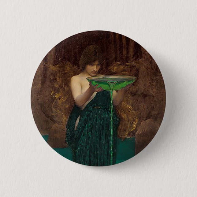 Circe Invidiosa, ca 1892 av John Waterhouse Knapp (Framsida)