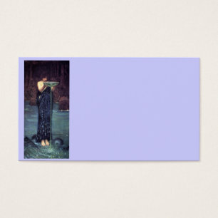 Circe Invidiosa - Circe med en Ponseive bunke Visitkort