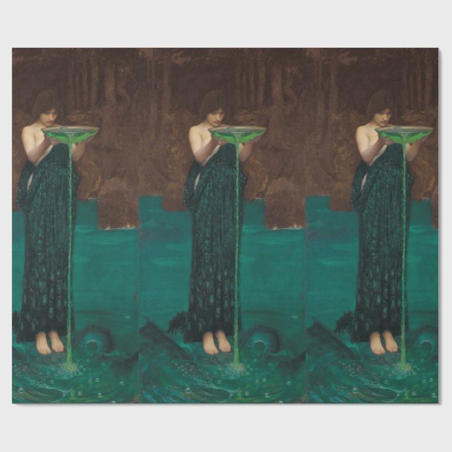 Circe Invidiosa John William Waterhouse Presentpapper (Platt)
