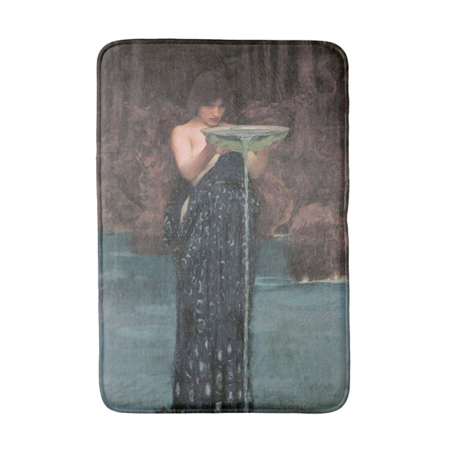 Circe Invidiosa (klassisk grekisk mytologi) Badrumsmatta (Framsidan (Vertikal))