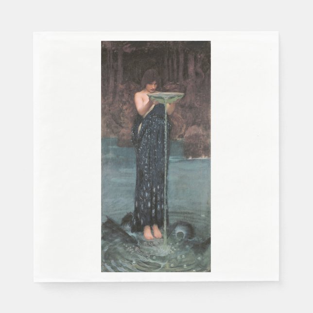 Circe Invidiosa (klassisk grekisk mytologi) Pappersservett (Framsidan)