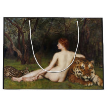 Circe (Kvinna och farliga katter) (av John Collier