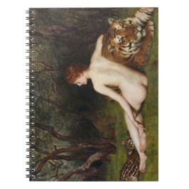 Circe (Magisk gudinna och katter) (av John Collier Anteckningsbok