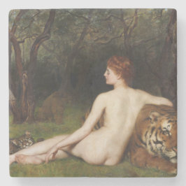 Circe (Magisk Sensuell Gudinna) (av John Collier) Stenunderlägg