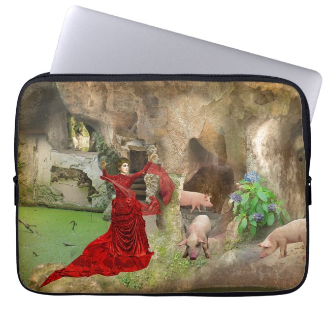 Circe na Quinta da Regaleira Laptop Fodral (Framsidan)