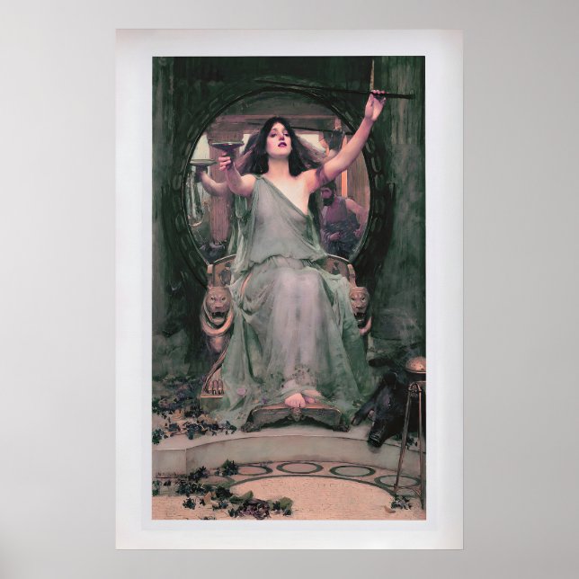 Circe Offering the Cup to Ulysses by John William Poster (Framsidan)