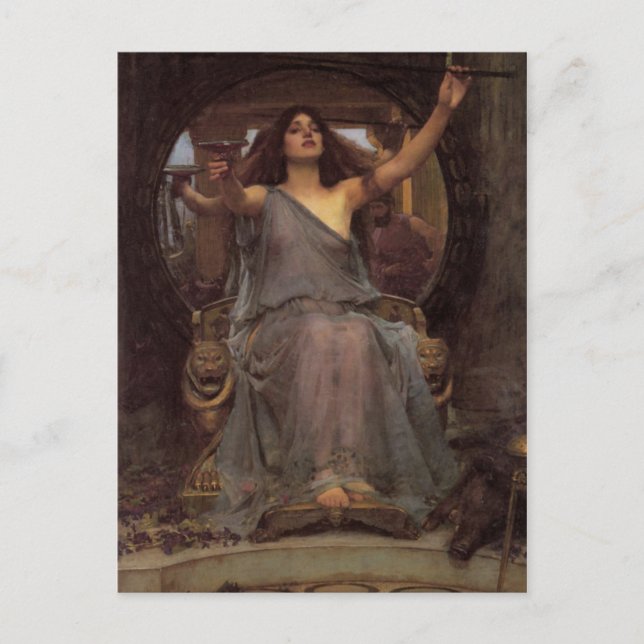 Circe Offset Kopp to Odysseus Vykort (Framsida)
