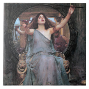 Circe Offset the Kopp to Odysseus, Waterhouse Kakelplatta