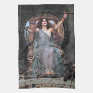 Circe Offset the Kopp to Odysseus, Waterhouse Kökshandduk