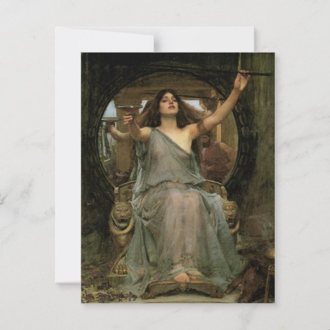 Circe Offset the Kopp to Ulysses by JW Waterhouse (Framsida)