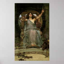Circe Offset the Kopp to Ulysses by JW Waterhouse Poster