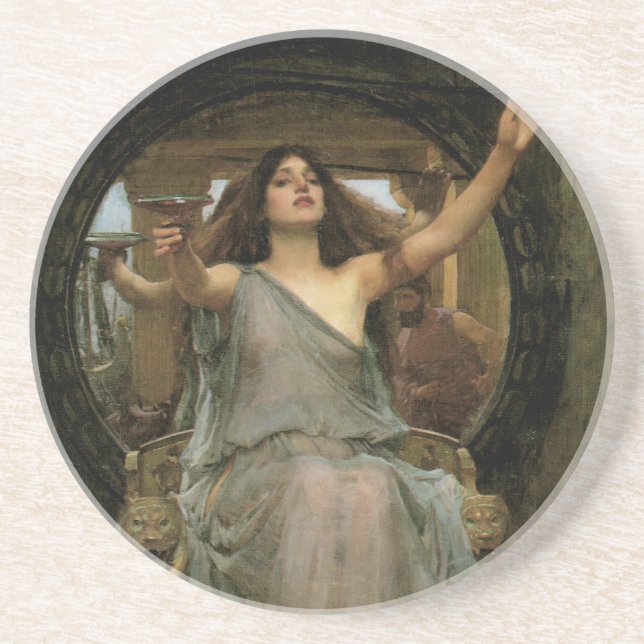 Circe Offset the Kopp to Ulysses by JW Waterhouse Underlägg (Framsidan)