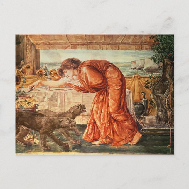 Circe Poring Poison in a Vas Vykort (Framsida)