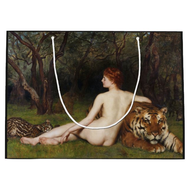 Circe (Woman and Dangerous Cats) (by John Collier) (Framsidan)