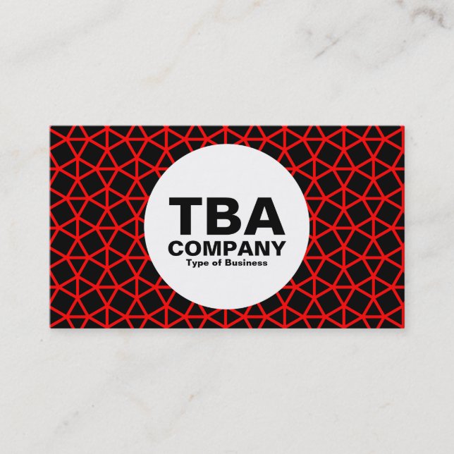 Circle - Archimedes Mönster Visitkort (Framsida)