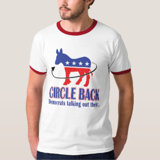 Circle Back - demokrater som talar ut sin Donkey T Shirt