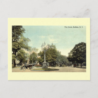 Circle, Buffalo NY 1913 Vintage Vykort