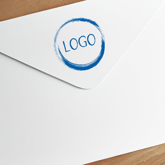 Circle Business Logo Kampanj Självfärgande Stämpel (Skapare uppladdad)