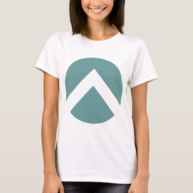 Circle Chevron-pil T Shirt (Framsida)