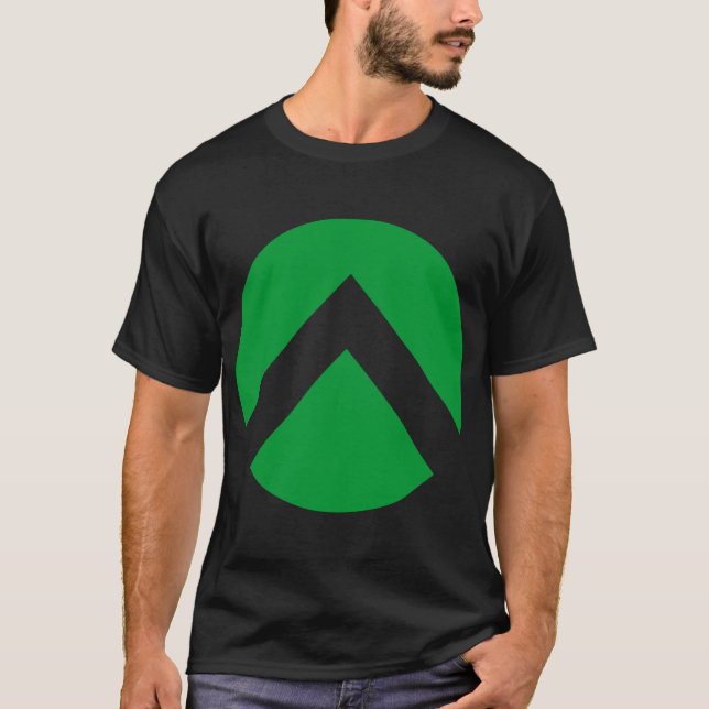 Circle Chevron-pil T Shirt (Framsida)