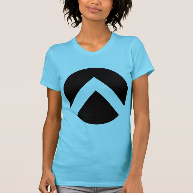 Circle Chevron-pil Tee Shirt (Framsida)