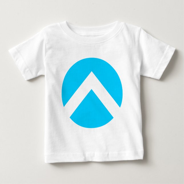 Circle Chevron-pil Tee Shirt (Framsida)