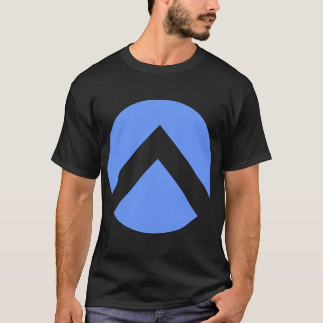 Circle Chevron-pil Tee Shirt (Framsida)