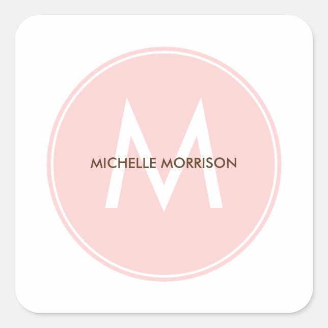 Circle Chic Gift Märkre Stickers eller etiketter (Framsida)