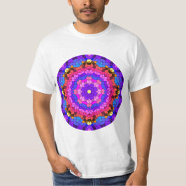 Circle Colorful Mosaic Design T-Shirt