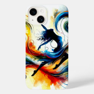 Circle Dance Girl iPhone 14 Fodral